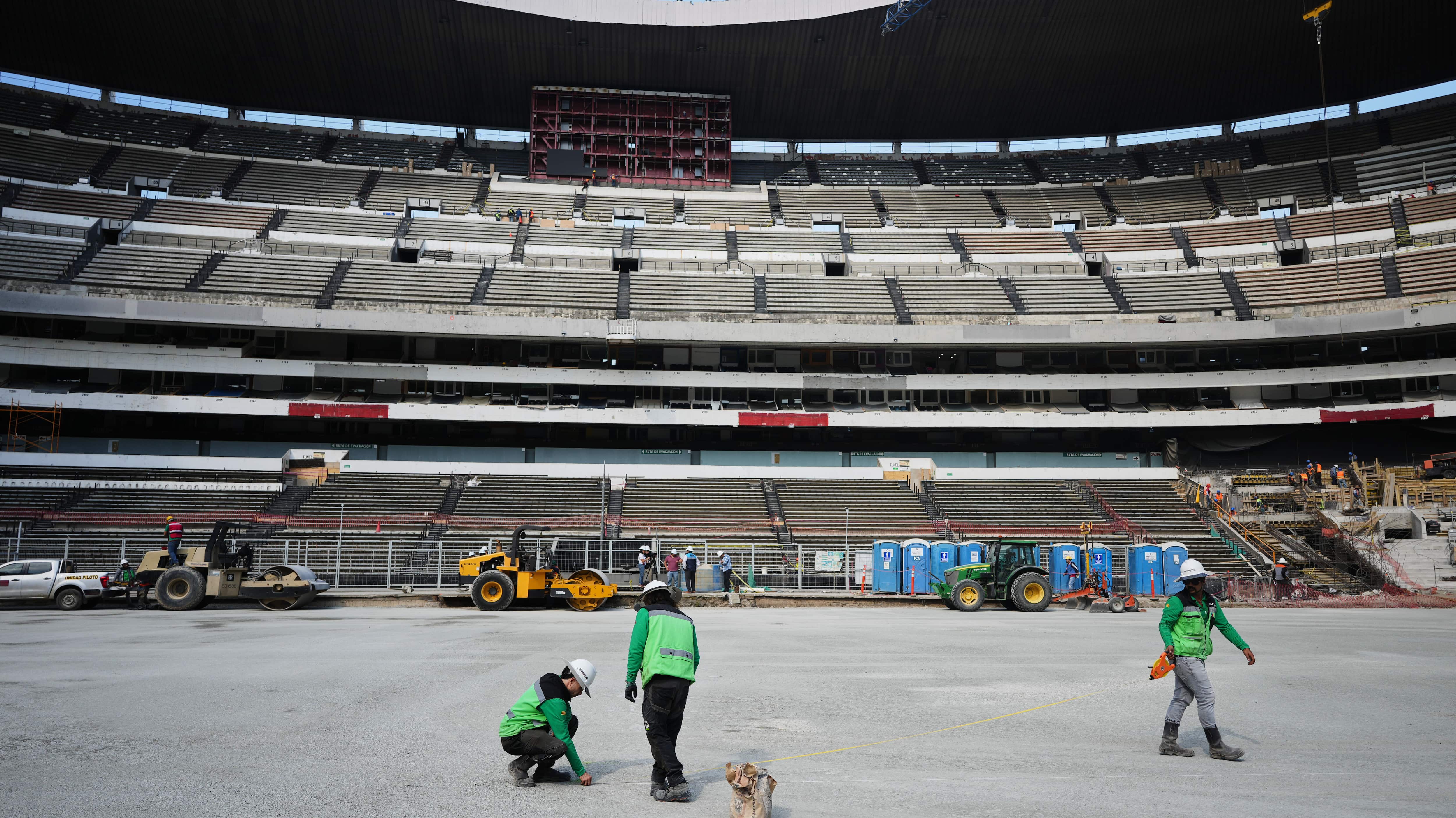Remodelación Estadio Azteca.