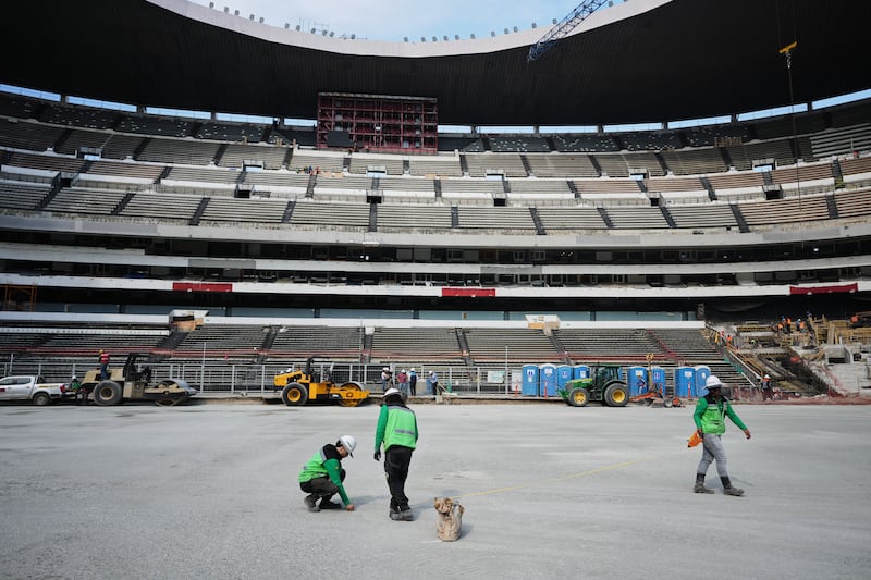 Remodelación Estadio Azteca.