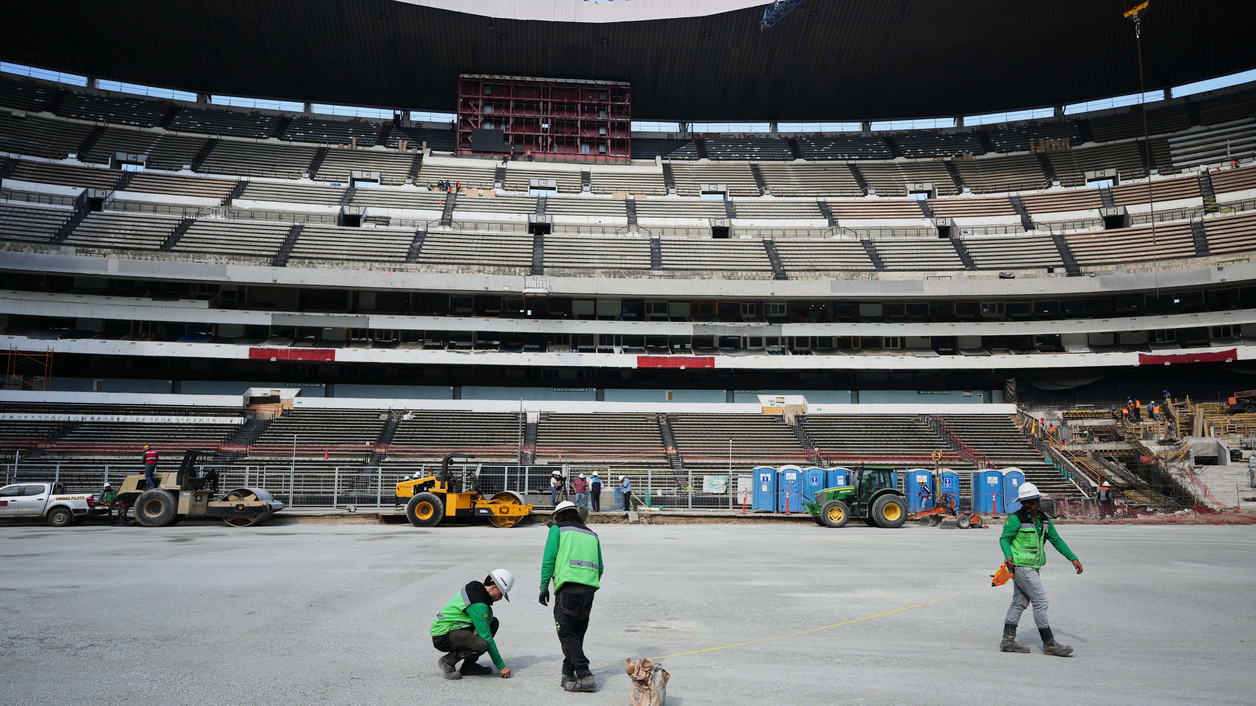 Remodelación Estadio Azteca.
