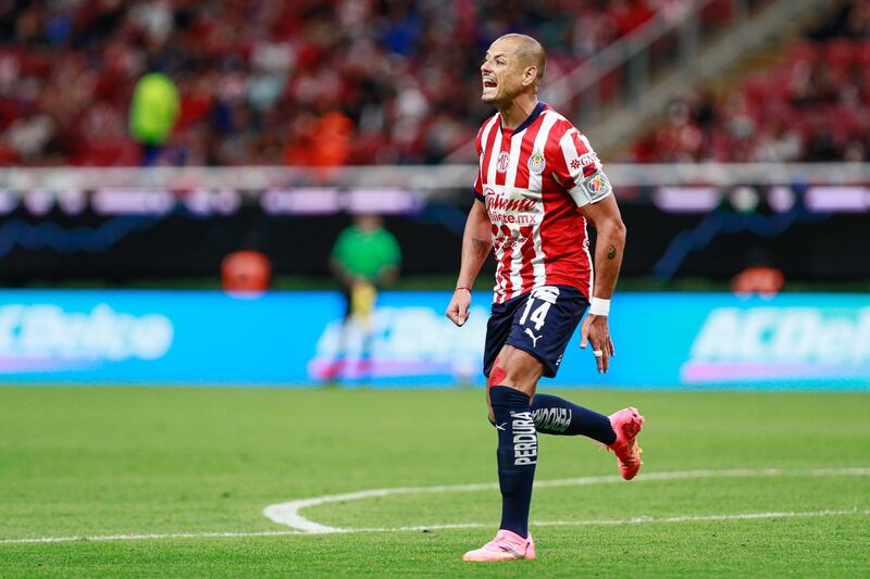 Chicharito Hernández solo ha marcado un gol desde su regreso a Chivas.