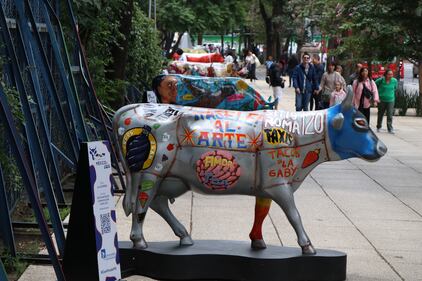 El CowParade 2023 ya está en la Ciudad de México  con una propuesta que mezcla arte y tecnología.