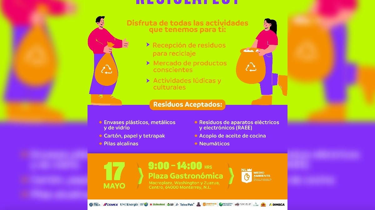 Raúl Lozano Caballero, secretario de Medio Ambiente, explicó que el objetivo es fomentar la cultura ambiental.