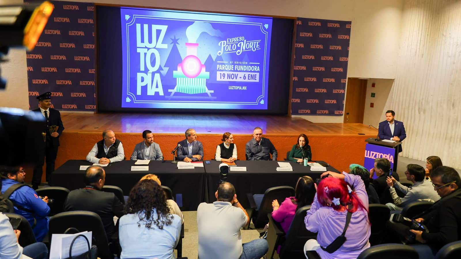 La presentación se hizo en el museo Marco.