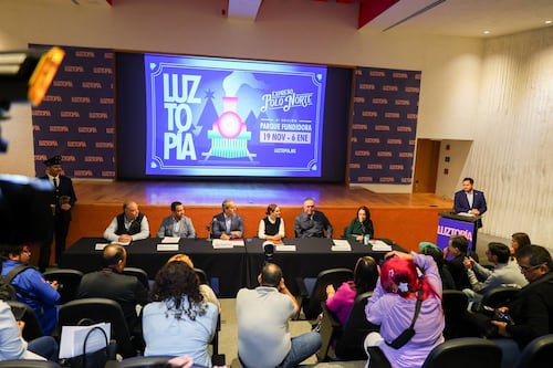 Luztopía regresa al Parque Fundidora con la magia Expreso Polo Norte