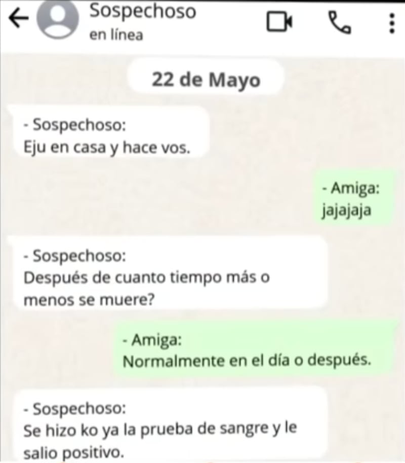Filtran chat del novio y la mejor amiga de Fernanda Benítez, adolescente embarazada quemada viva