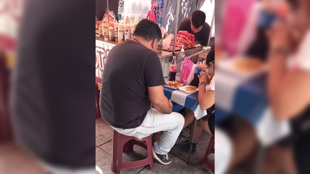 Una comida rápida en plena calle no es lo ideal, señalan autoridades de NL.