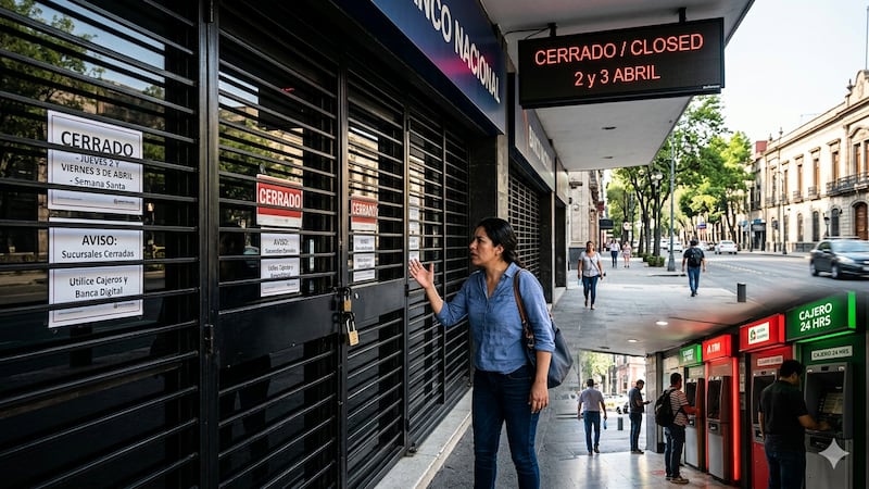 Dos días sin bancos: cierran jueves 2 y viernes 3 de abril