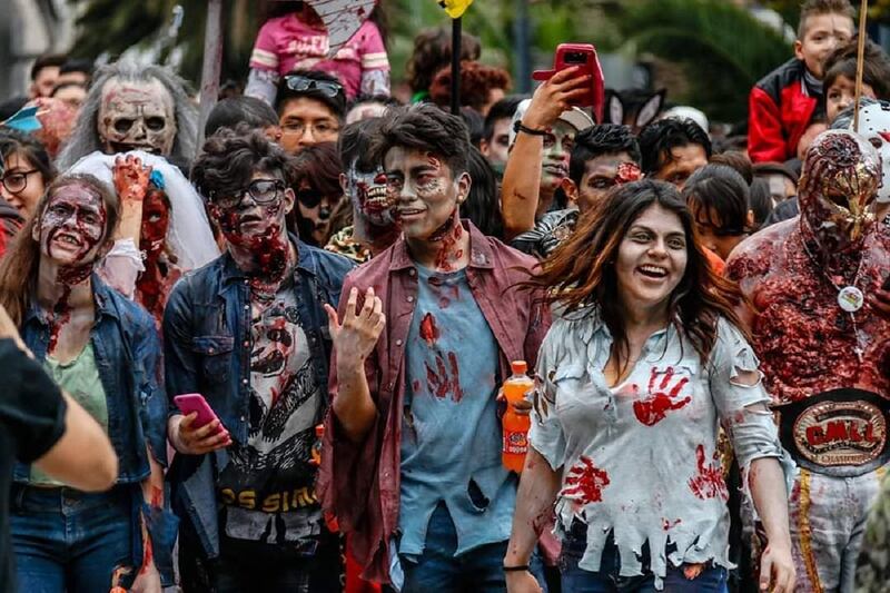 Marcha Zombi Walk CDMX