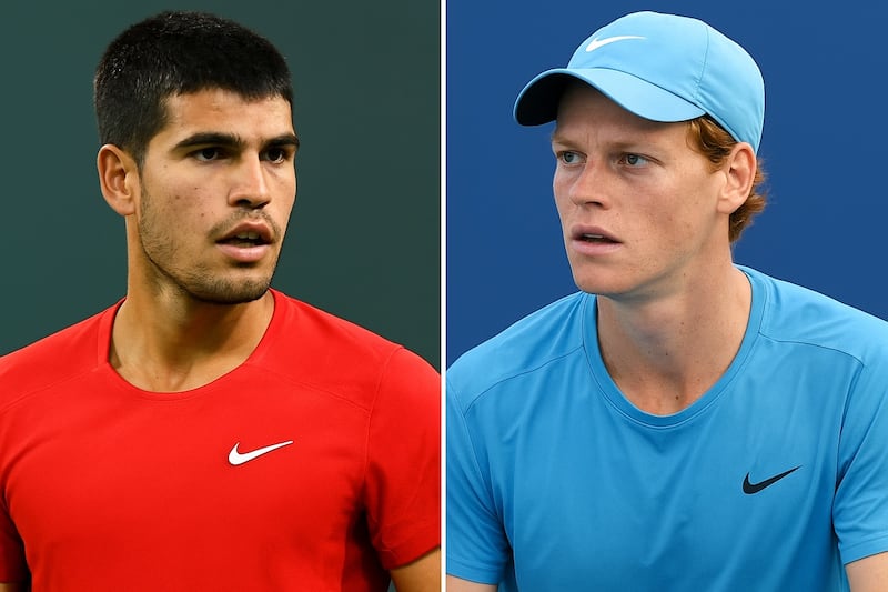 Carlos Alcaraz y Jannik Sinner