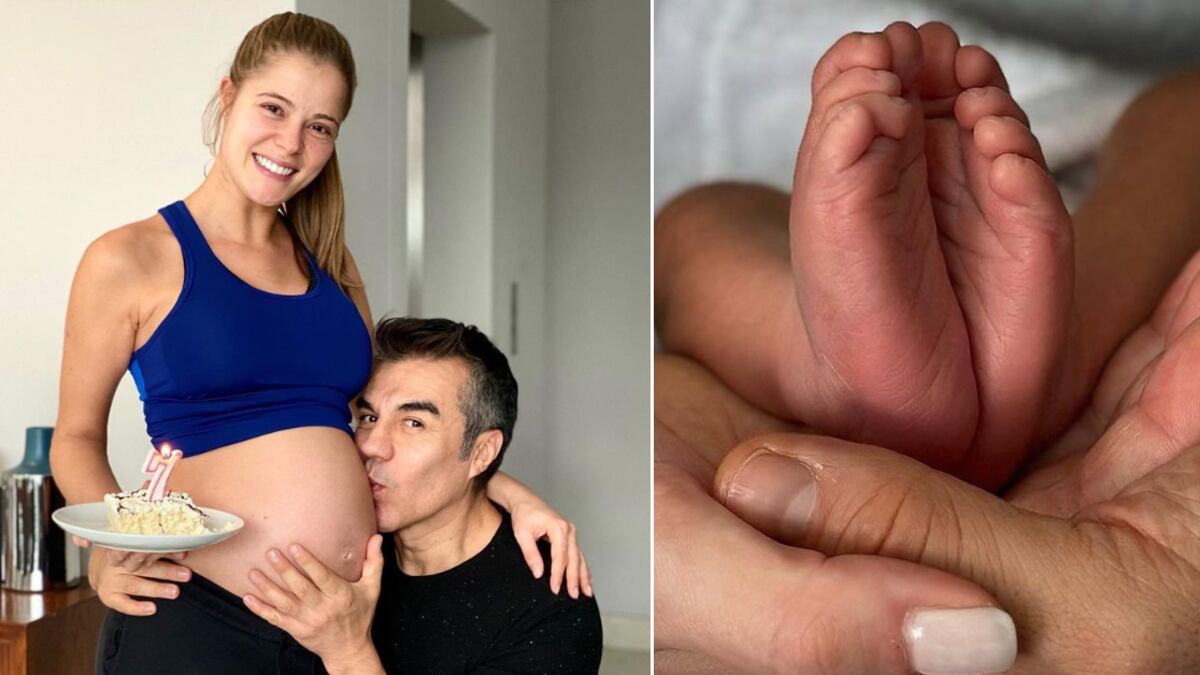 Adrián Uribe anuncia la llegada de su tercer hijo