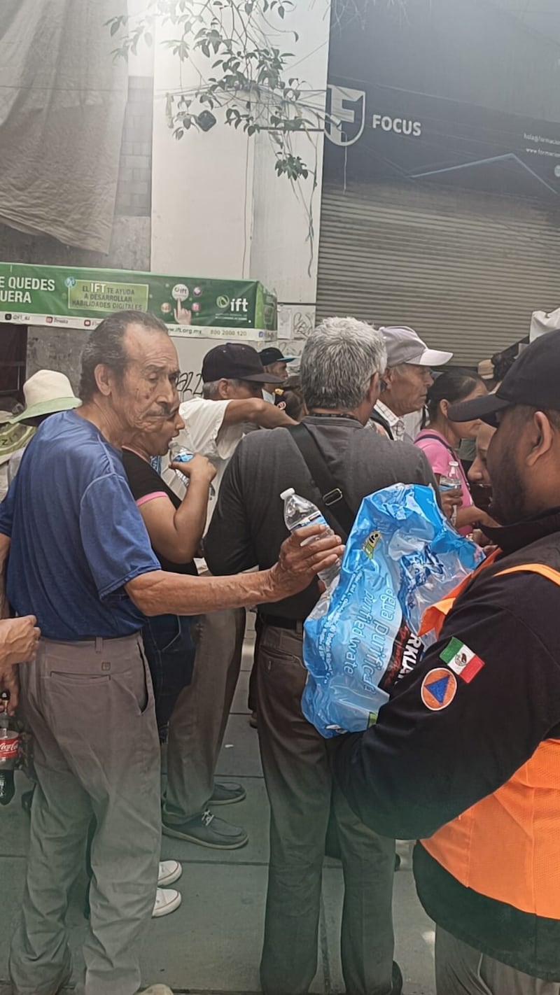 El miércoles, la corporación acudió la Alameda Mariano Escobedo.