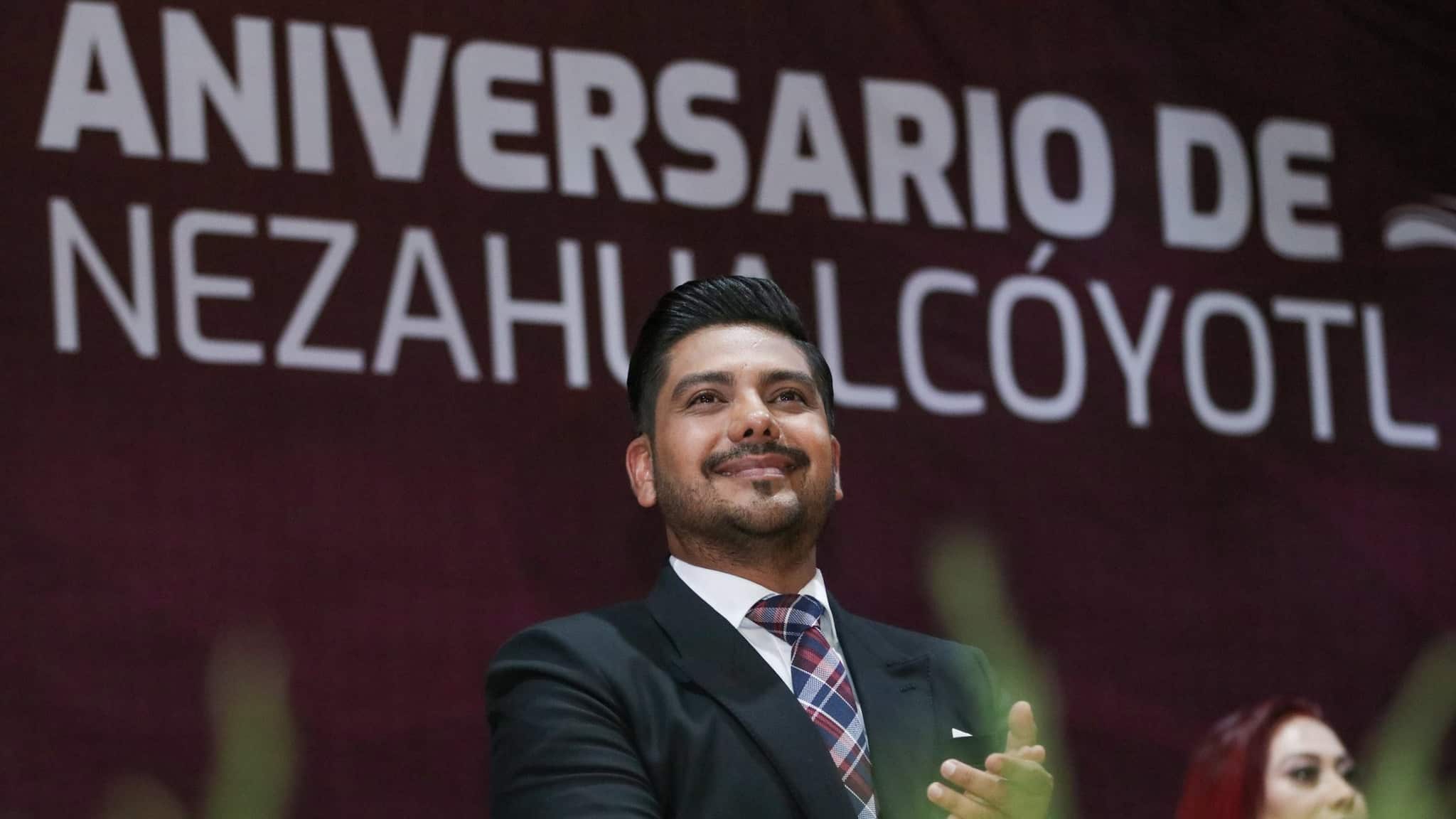 Adolfo Cerqueda, alcalde de Nezahualcóyotl