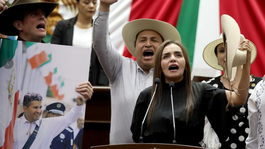 El mensaje intimidatorio fue enviado la noche previa a la toma de protesta de Grecia Quiroz