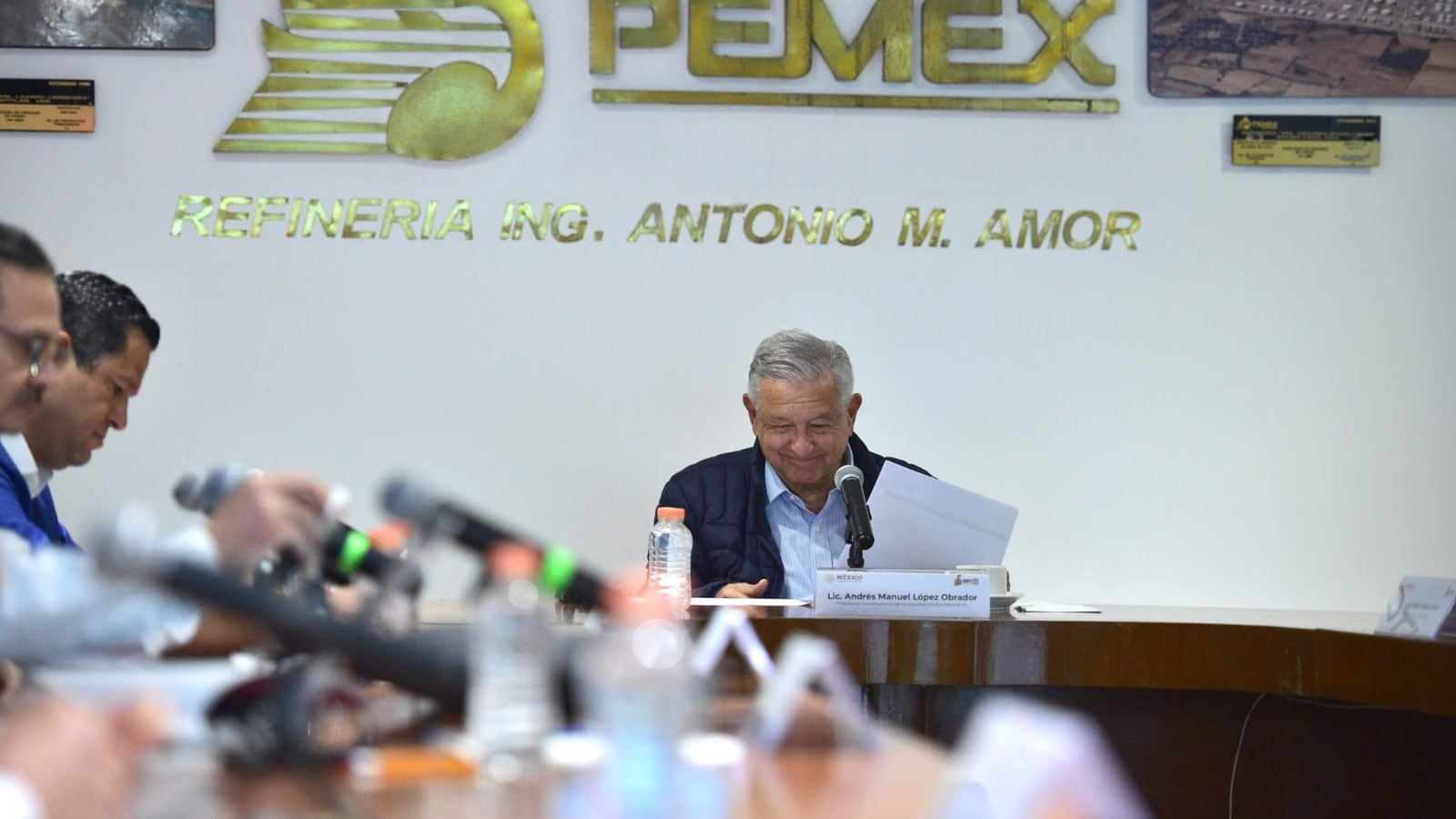 López Obrador da luz verde a Diego Sinhue para proyecto de abasto de agua para Guanajuato.