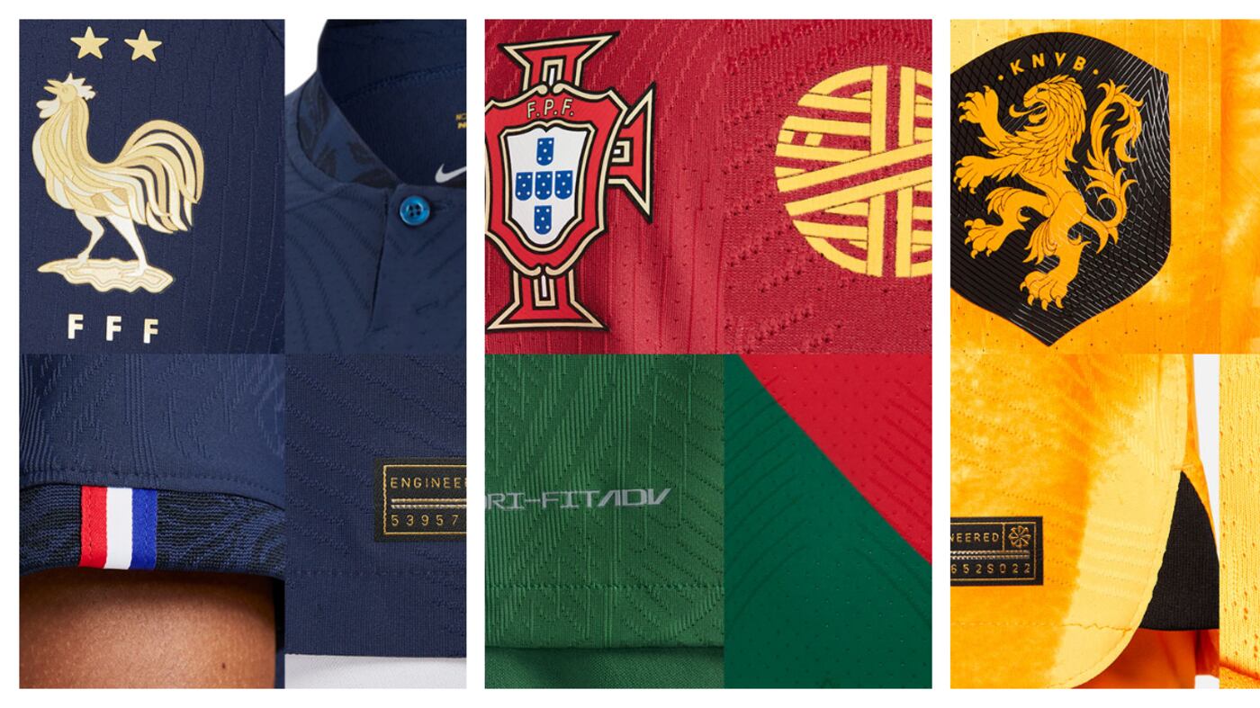 Jerseys mundialistas Nike