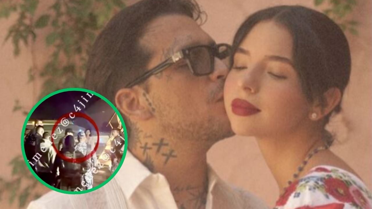 Christian Nodal y Ángela Aguilar