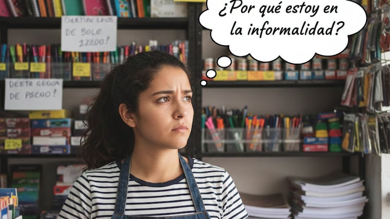 Trabajar y seguir pobre: 55% del país vive en la informalidad