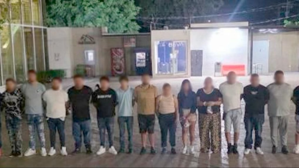 Se logró la detención de 22 personas presuntamente vinculadas a un grupo delictivo con presencia en la entidad