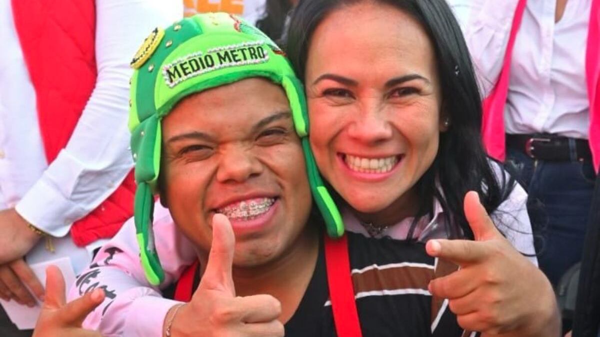 Alejandra del Moral y "Medio metro"