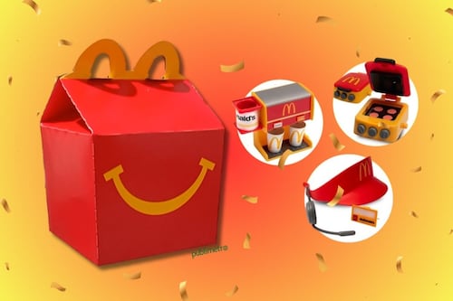 Descubre dónde encontrar la Cajita Feliz con juguetes de empleado de McDonald’s virales en TikTok