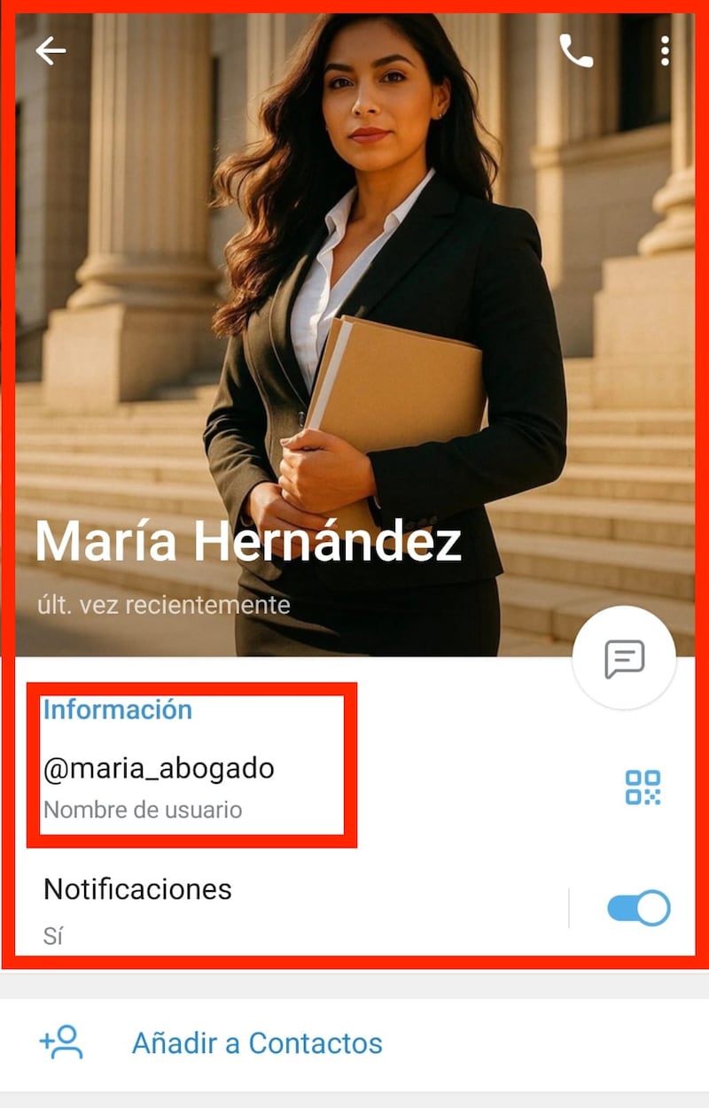 Lo defraudadores se hacen pasar por supuestos abogados y generan sus imágenes con IA.