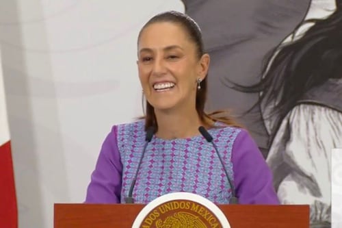 Sheinbaum revela qué soñaba ser de niña tras pregunta de un pequeño durante la mañanera