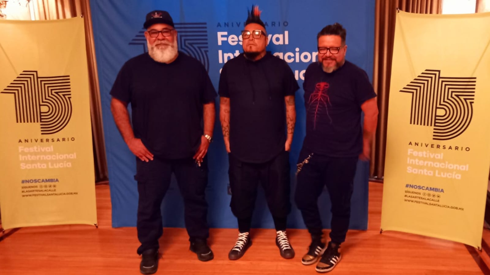 Wiwa Flores, Cano Hernández y Tony Hernández coincidieron en que el espectáculo será inolvidable.