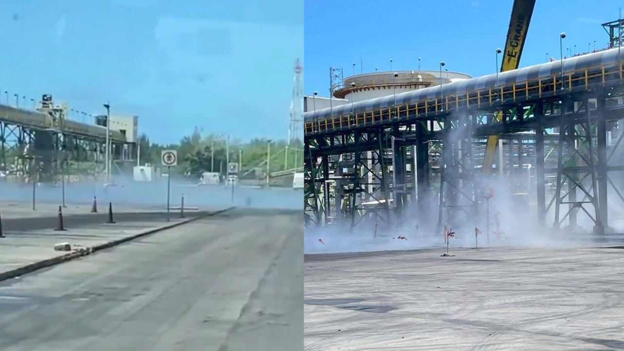 Fuga de gas en Dos Bocas