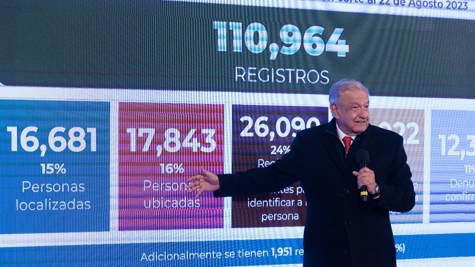 AMLO defiende nuevo registro de desaparecidos