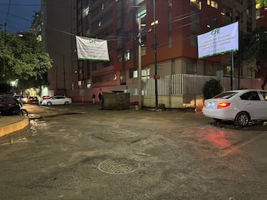 Enormes baches convierten calles de Polanco en una 'zona de guerra'