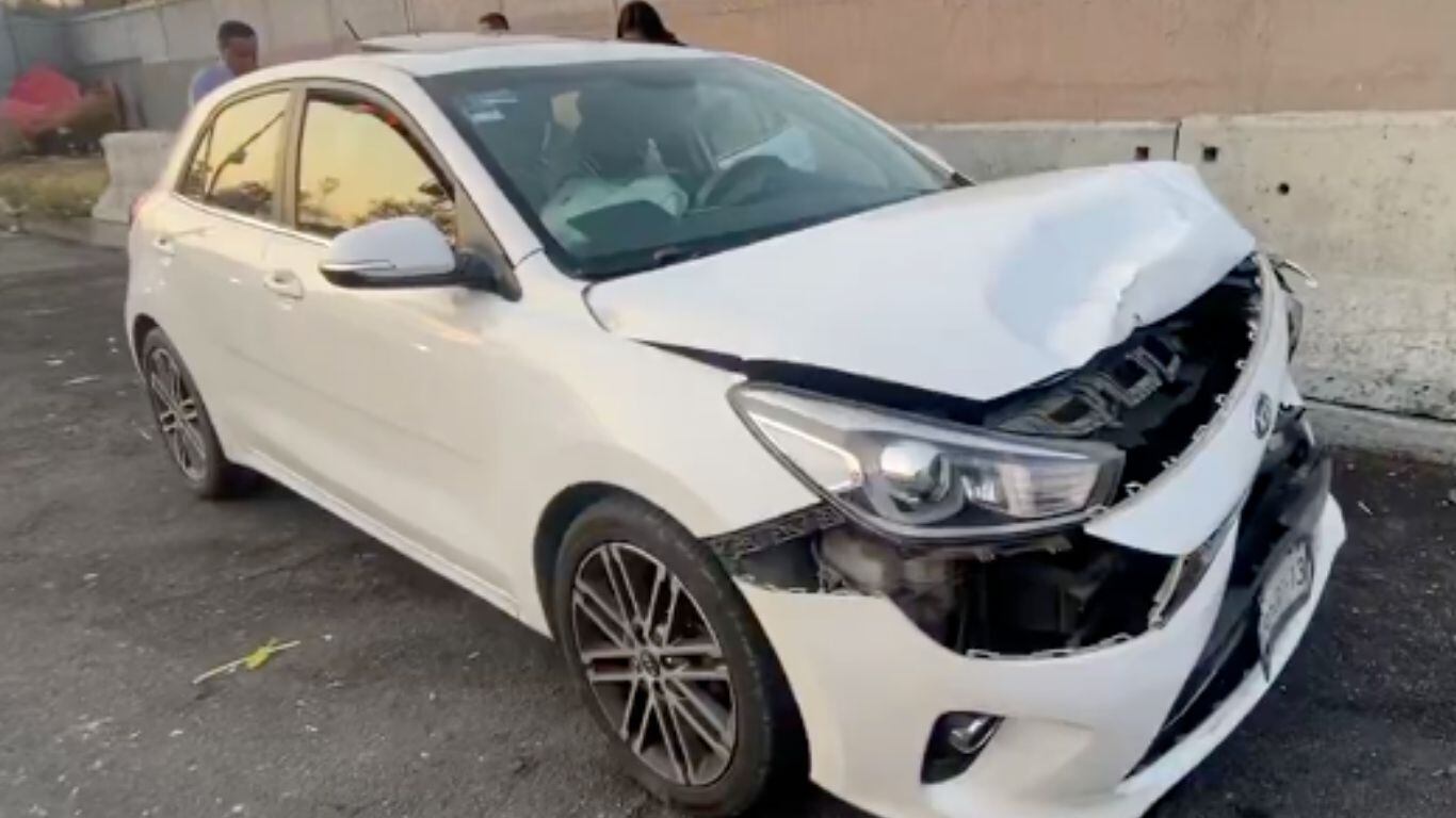 Choque múltiple en la Ignacio Zaragoza