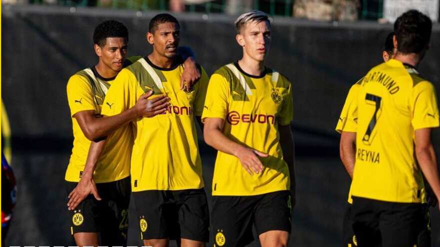 Sebastien Haller mostró un gran rendimiento en su regreso I Borussia Dortmund