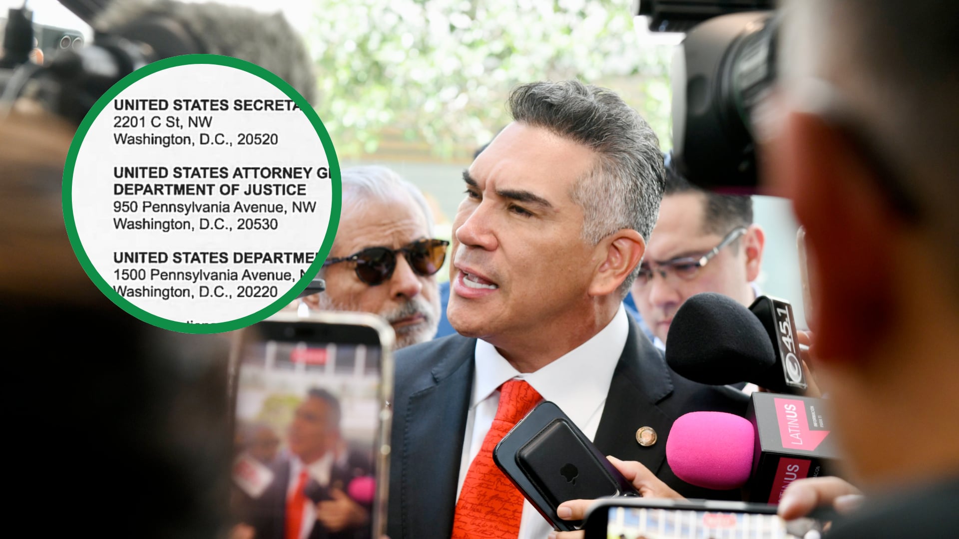 Alito Moreno pidió al gobierno estadounidense investigar a Morena por supuestos nexos criminales