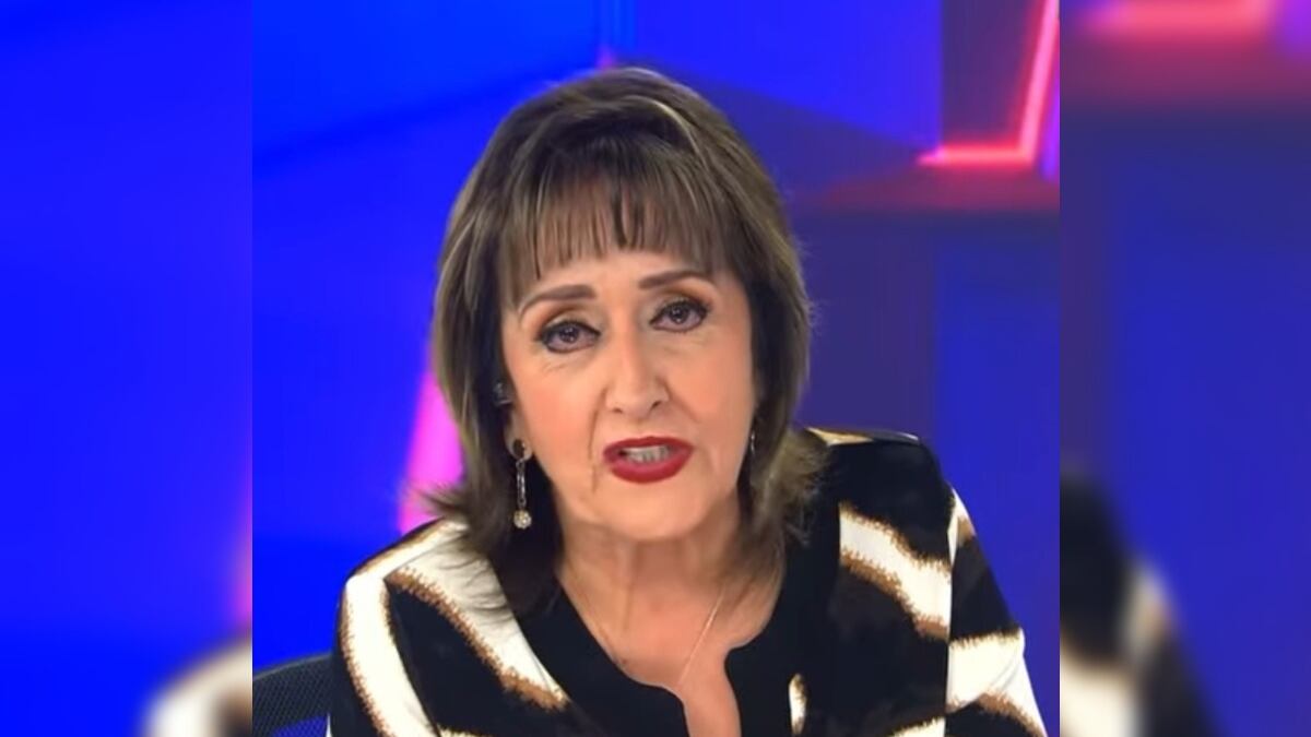 Con el rostro triste, María Julia anunció que pronto se irá a hacer otras cosas.