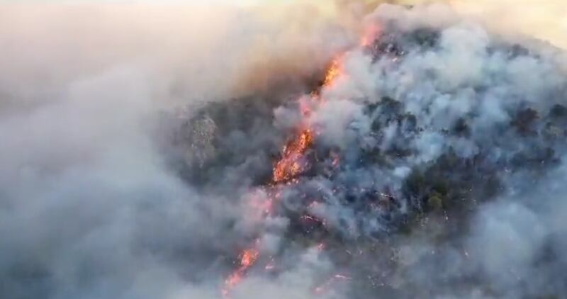 Reportan fuertes incendios en Sonora