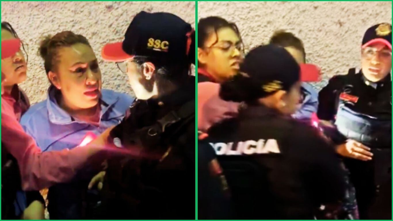 Pelea entre usuarios del Metro