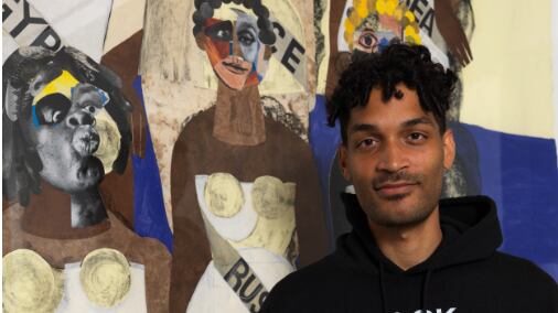 Clotilde Jiménez muestra su talento en los Juegos Olímpicos I Cortesía