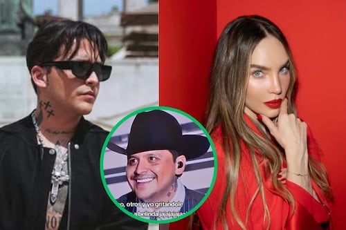 ¿Nodal confirma que extraña a Belinda? El gesto en pleno concierto que lo delataría