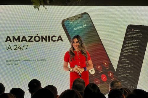 Alessandra Rojo de la Vega lanza ‘Amazónica IA’: para ubicar restaurantes, servicios y denunciar