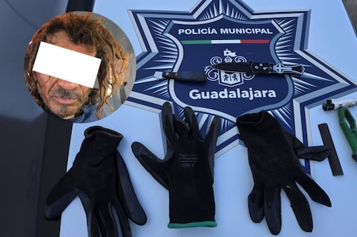 Detienen a hombre por daños a semáforos de La Minerva; pérdidas ascienden a 280 mil pesos