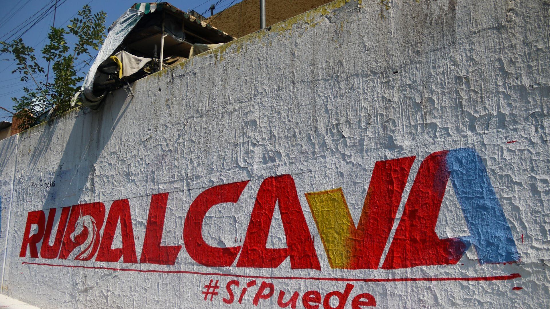 Bardas en la alcaldía Álvaro Obregón, en la Ciudad de México; con apoyo a candidatos de oposición y de Morena a la jefatura de Gobierno de la Ciudad.