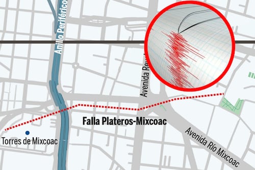 Falla Plateros-Mixcoac es poco probable que origine sismo de gran magnitud en CDMX, según IPN