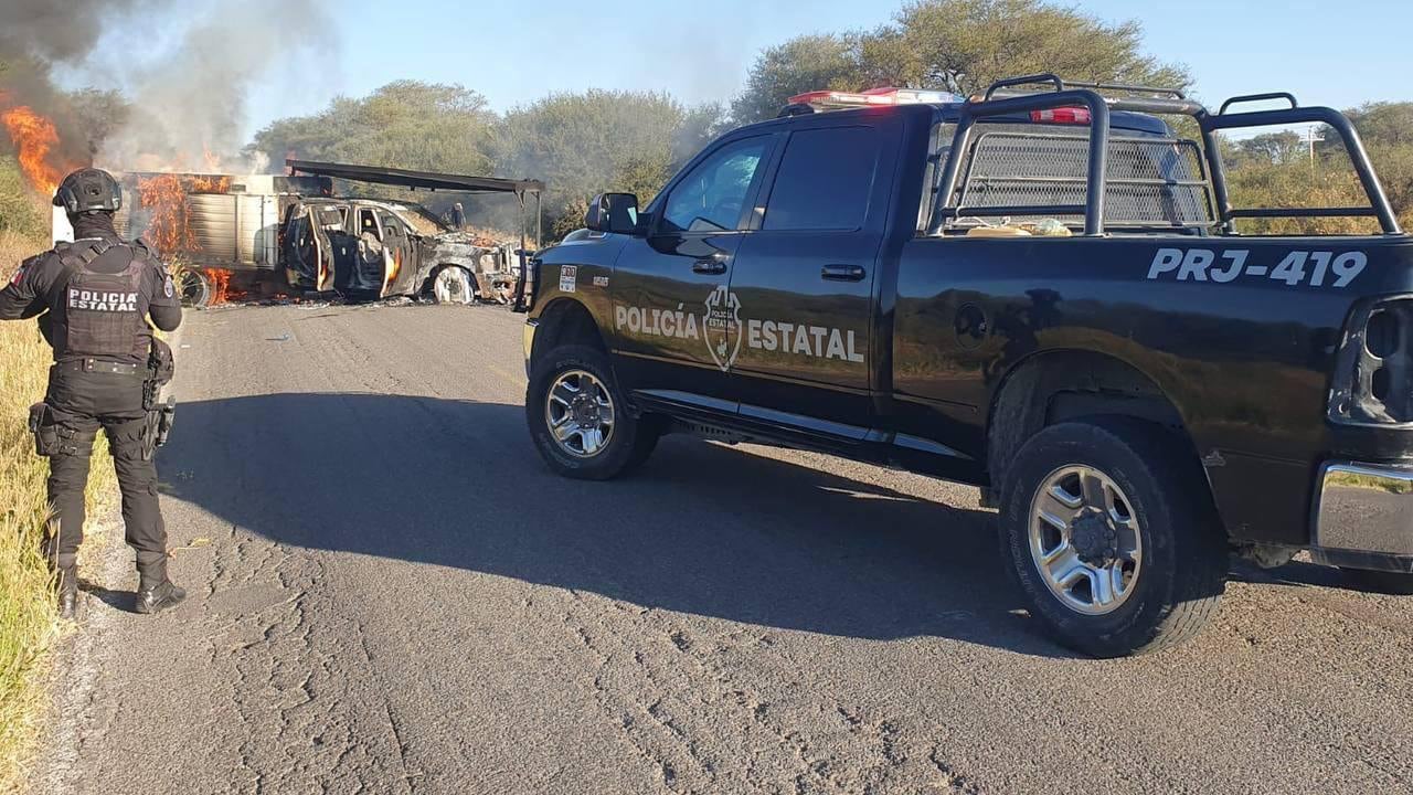 Fueron emboscados por presuntos miembros del Cártel Jalisco Nueva Generación. (Especial)