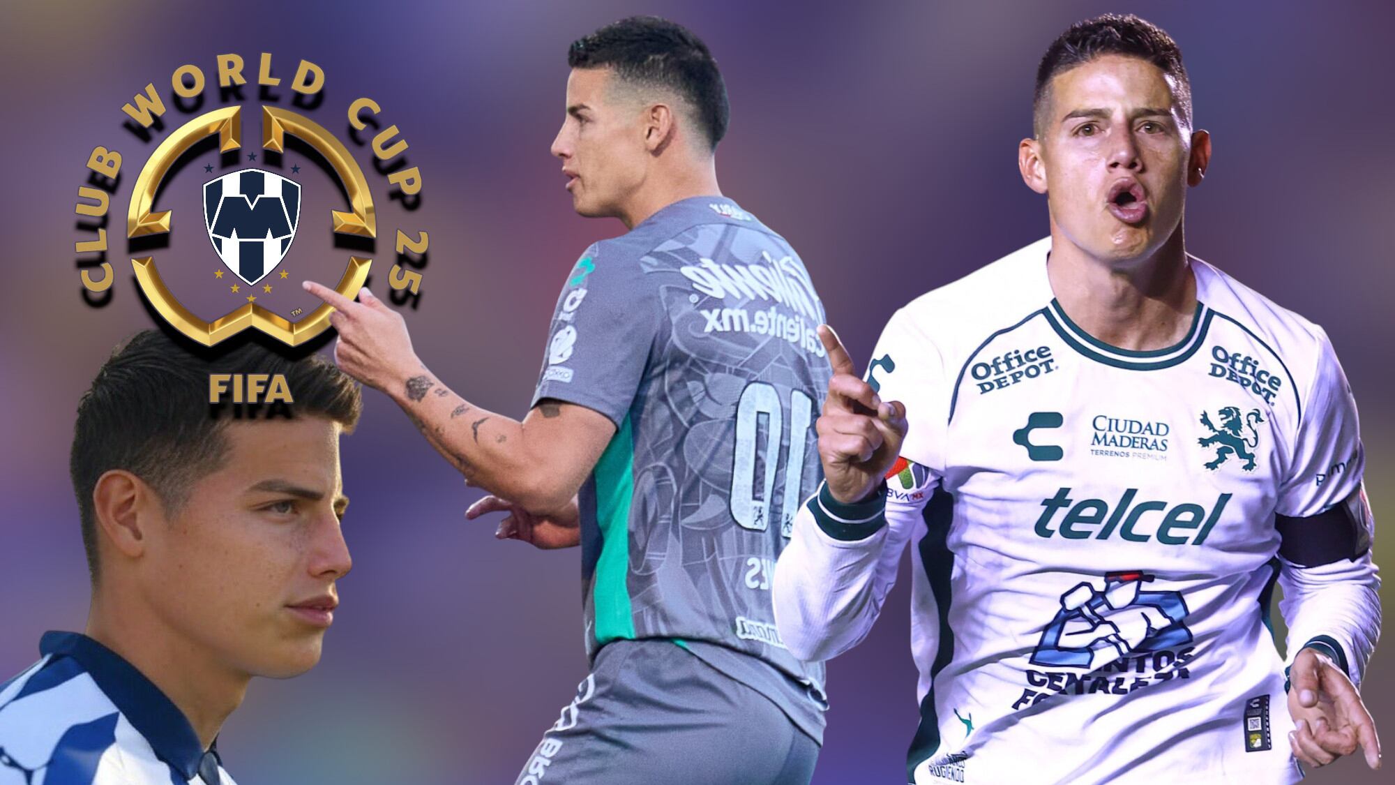 James a Monterrey para el Mundial de Clubes