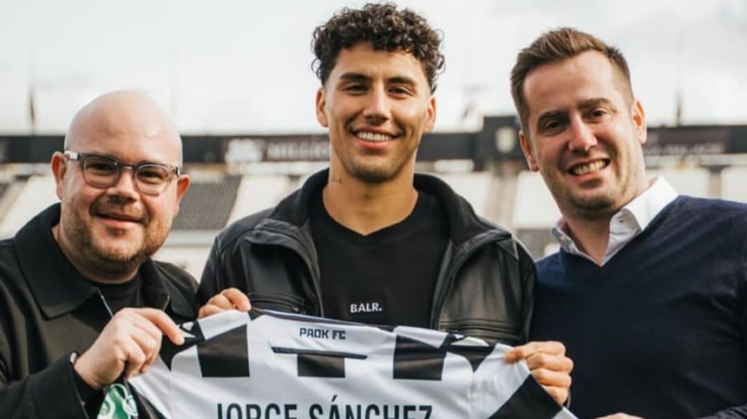 Jorge Sánchez portará el dorsal 35 con PAOK.