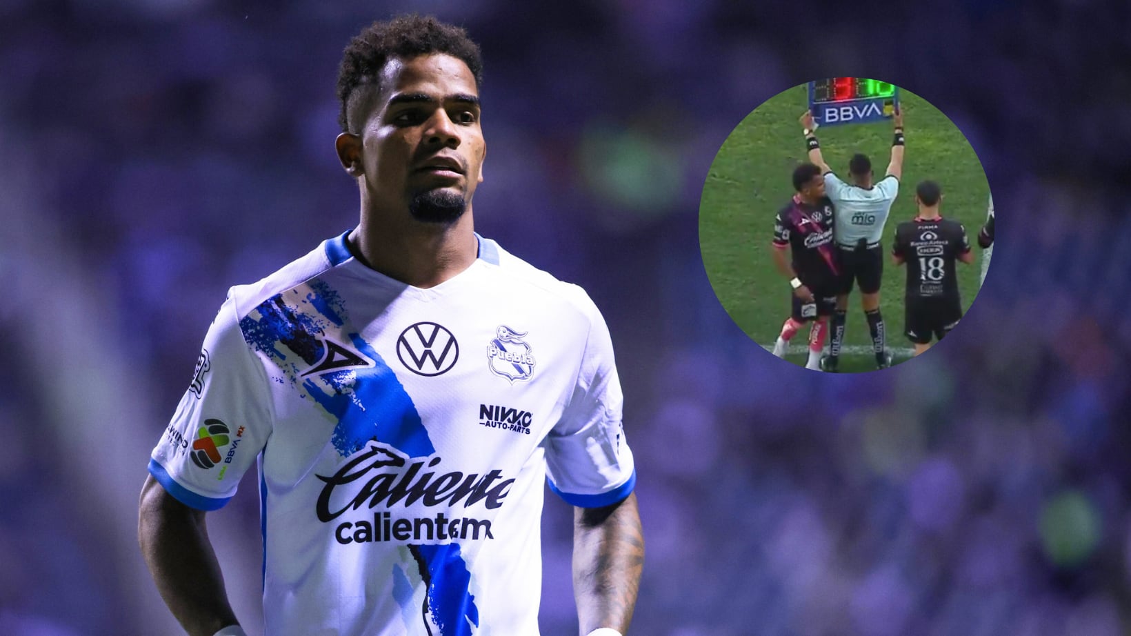 Edgar Guerra agredió al cuarto árbitro.