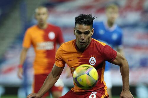 Radamel Falcao sufre fractura facial durante práctica del Galatasaray