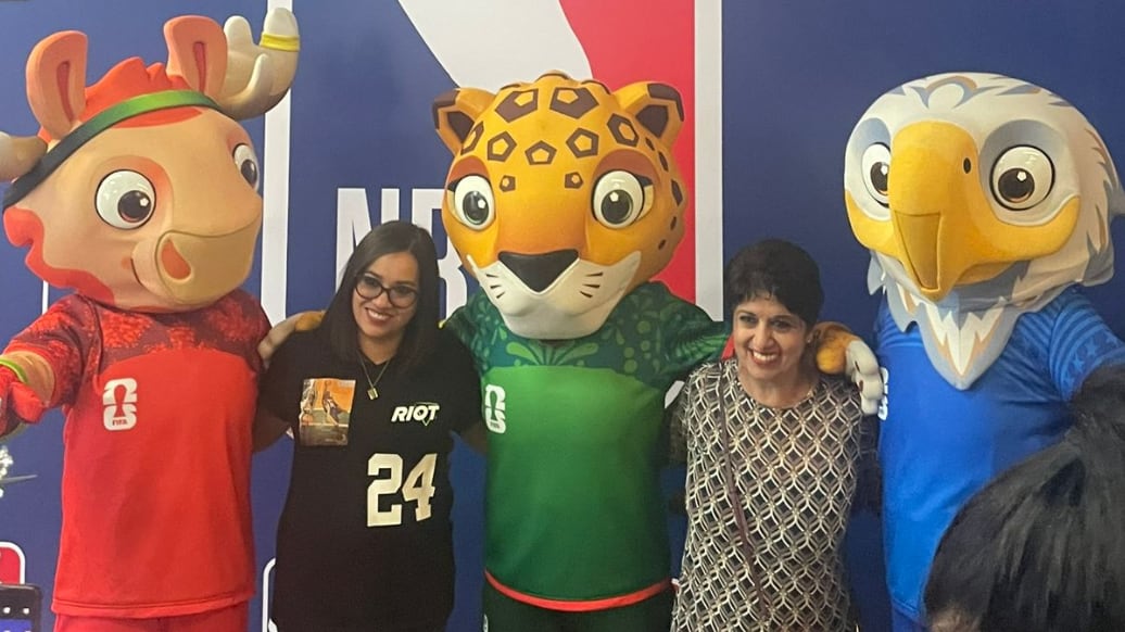 Mascotas del Mundial en la NBA México
