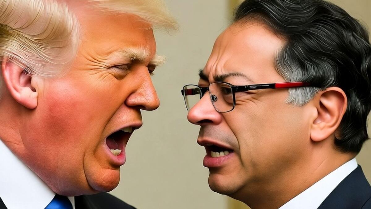 Trump llama narcotraficante a Petro y anuncia ‘mano dura’ de EE. UU. contra Colombia