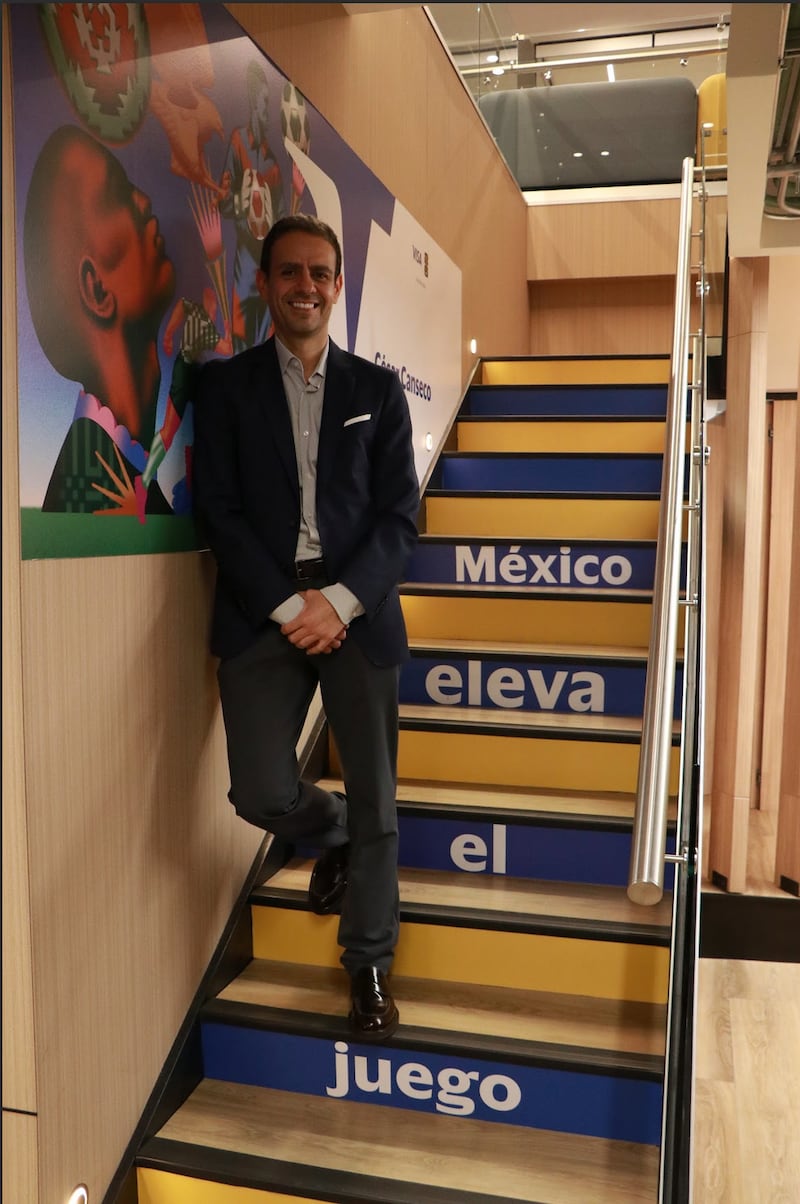 Francisco Valdivia, director general de Visa México